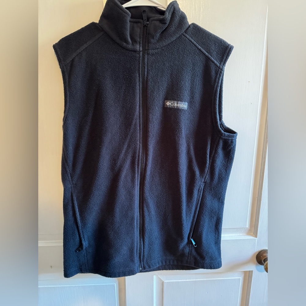 Columbia Dark Blue Fleece Outerwear